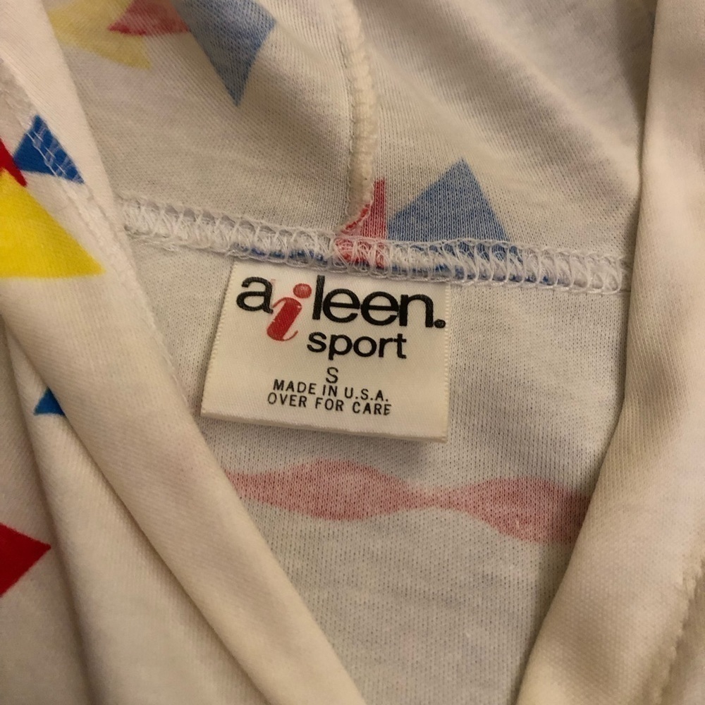 Vintage Aileen Sport Hooded Tee Shirt - Picture 2 of 3